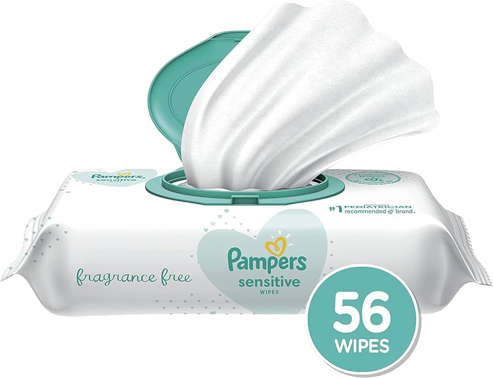 pampers sensitive 56