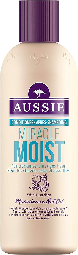 odżywka do włosów aussie miracle moist macadamia nut oil