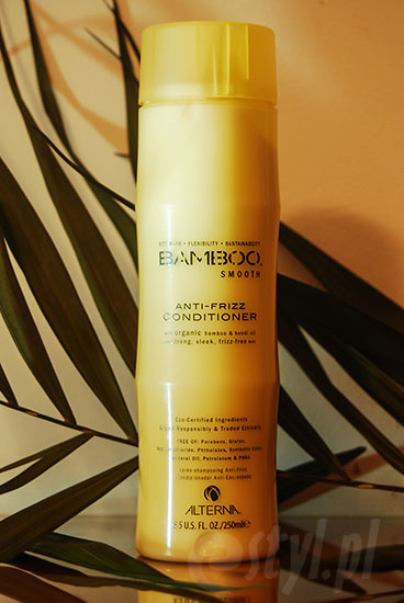 alterna bamboo smooth anti-frizz conditioner odżywka do włosów 250 m