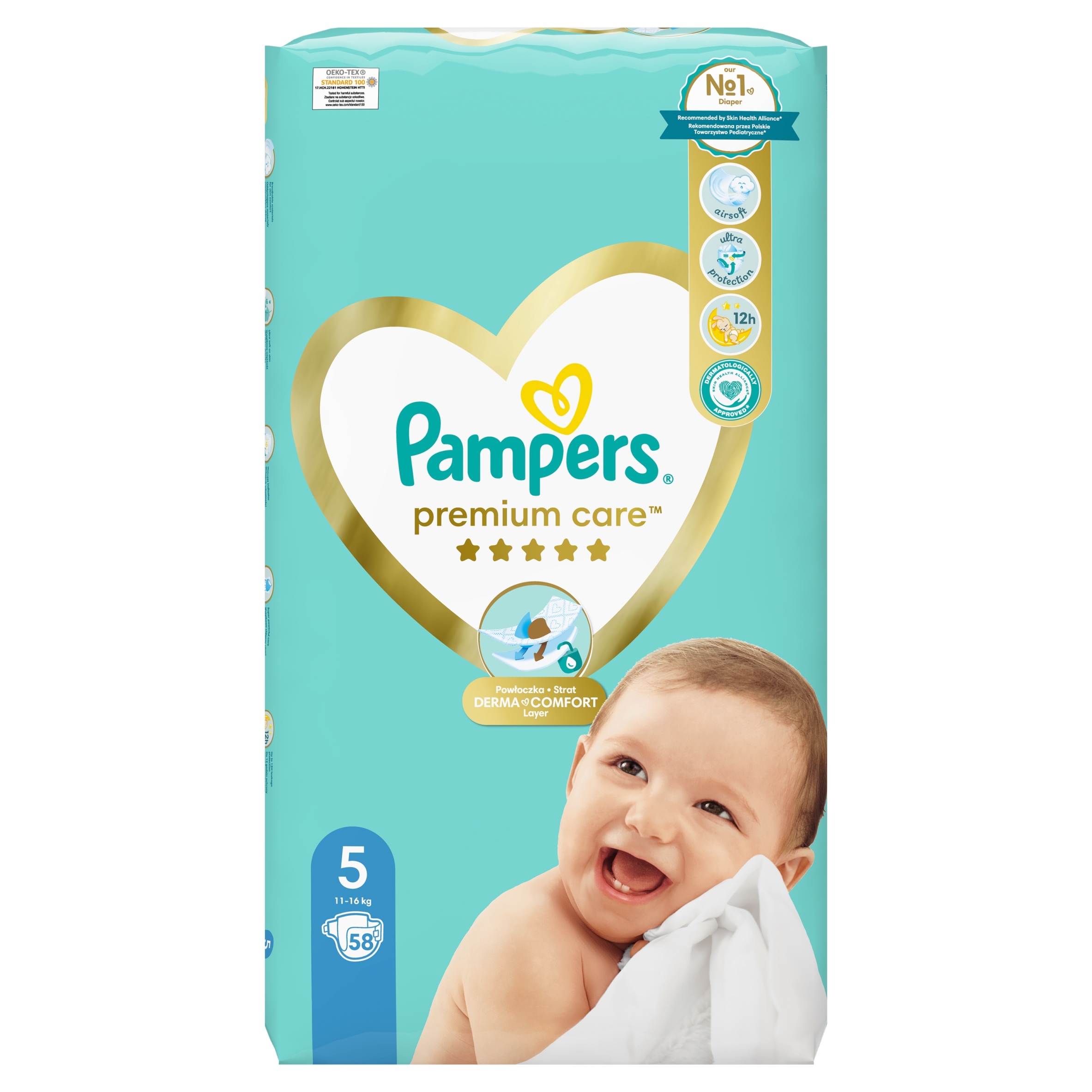 pieluchy pampers premium 5