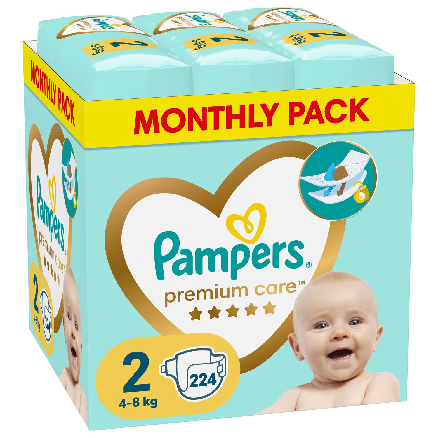 pampers 2 cena