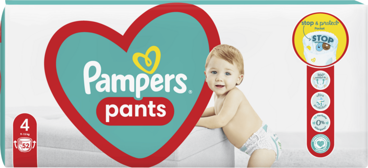 pieluchomajtki pampers pants 4 rossmann