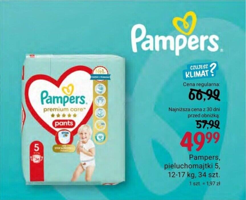 pieluchomajtki pampers 4 rossmann