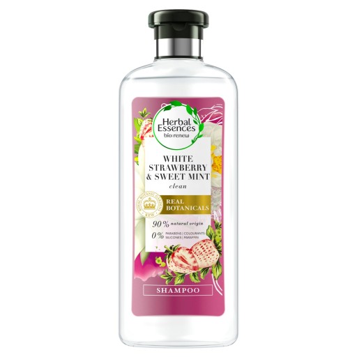 herbal essences szampon do włosów clean white strawberry