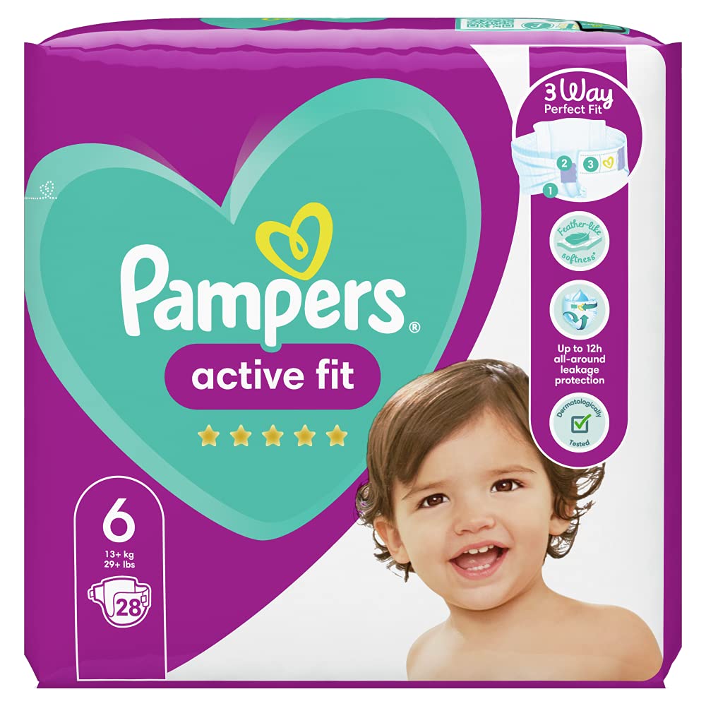 pampers 6 active fit jaka roznica