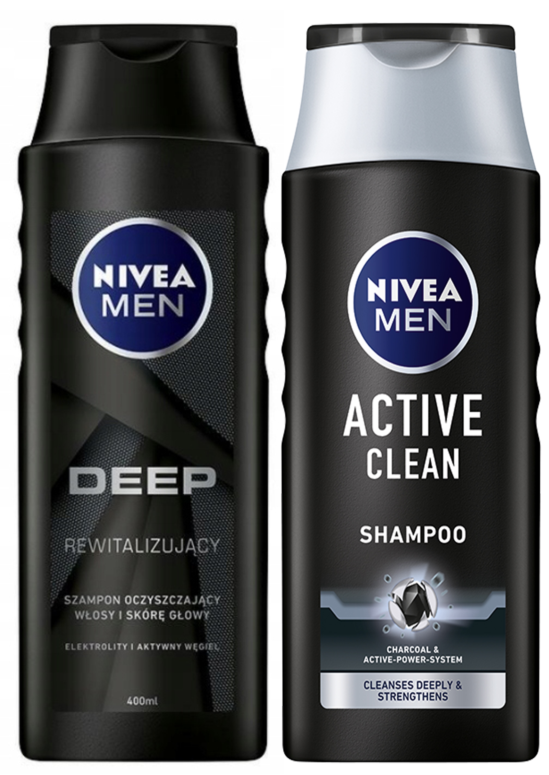 nivea szampon z aktywnym węglem