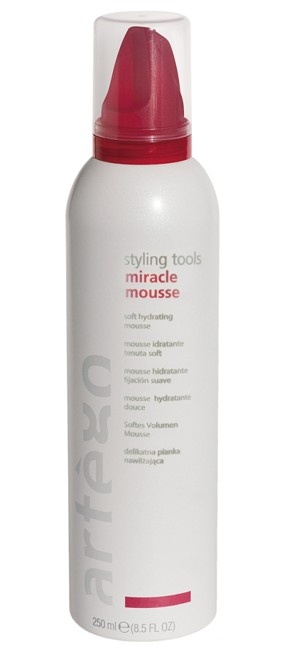 artego styling tools miracle mousse delikatna pianka nawilżająca 250ml