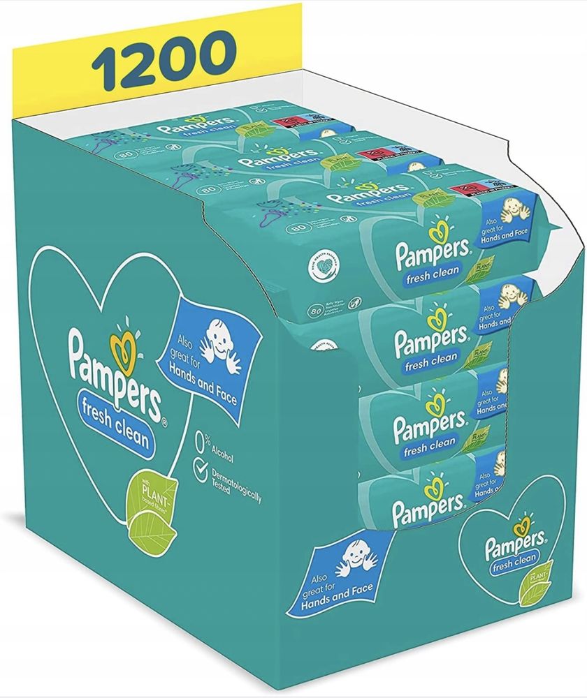 pampers chusteczki nawilżane rzeszów