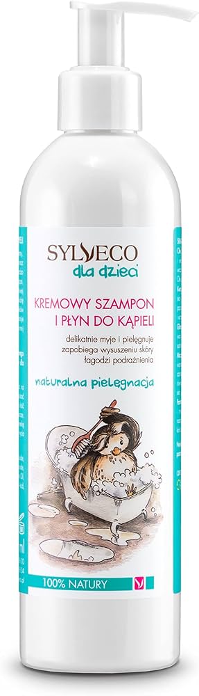 kremowy szampon i płyn do kąpieli sylveco