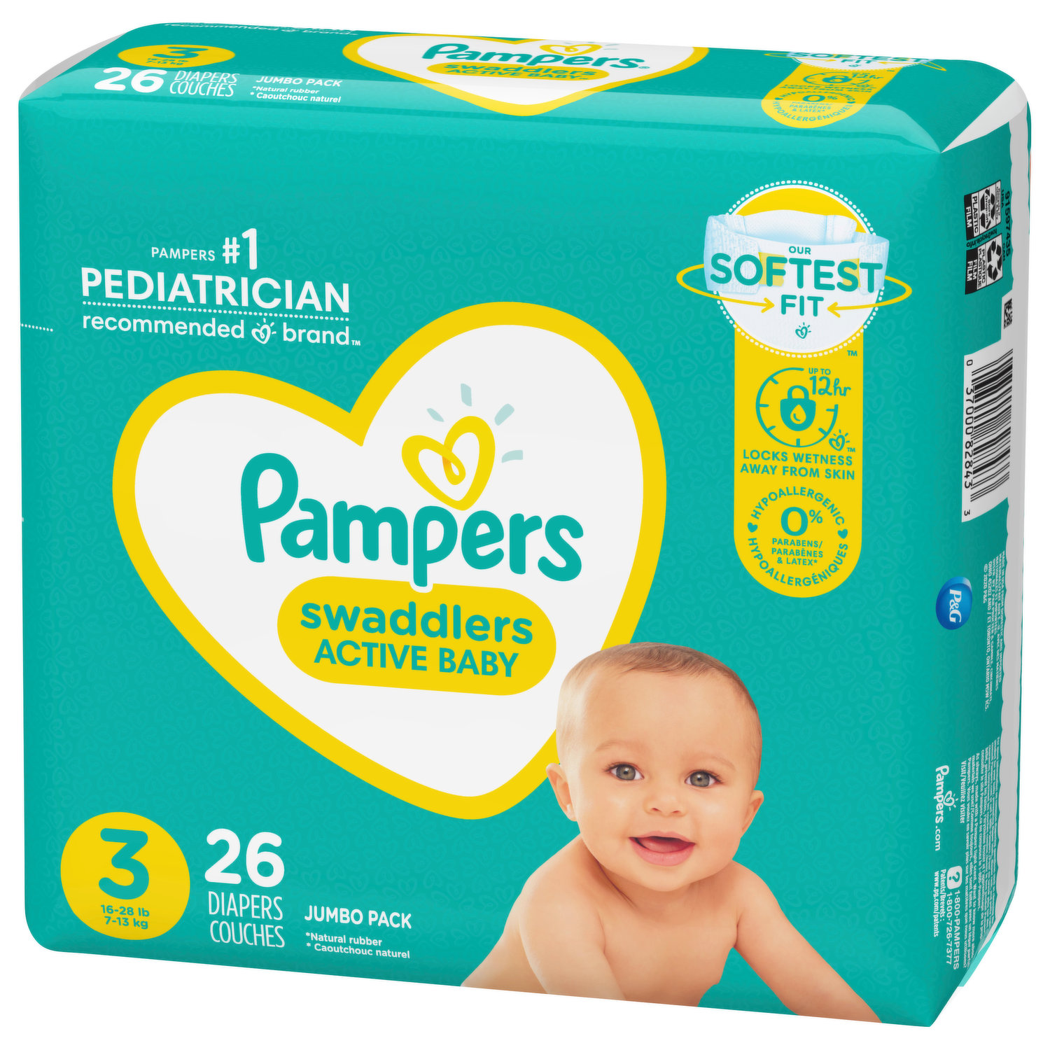 pampers size 3 29 pack