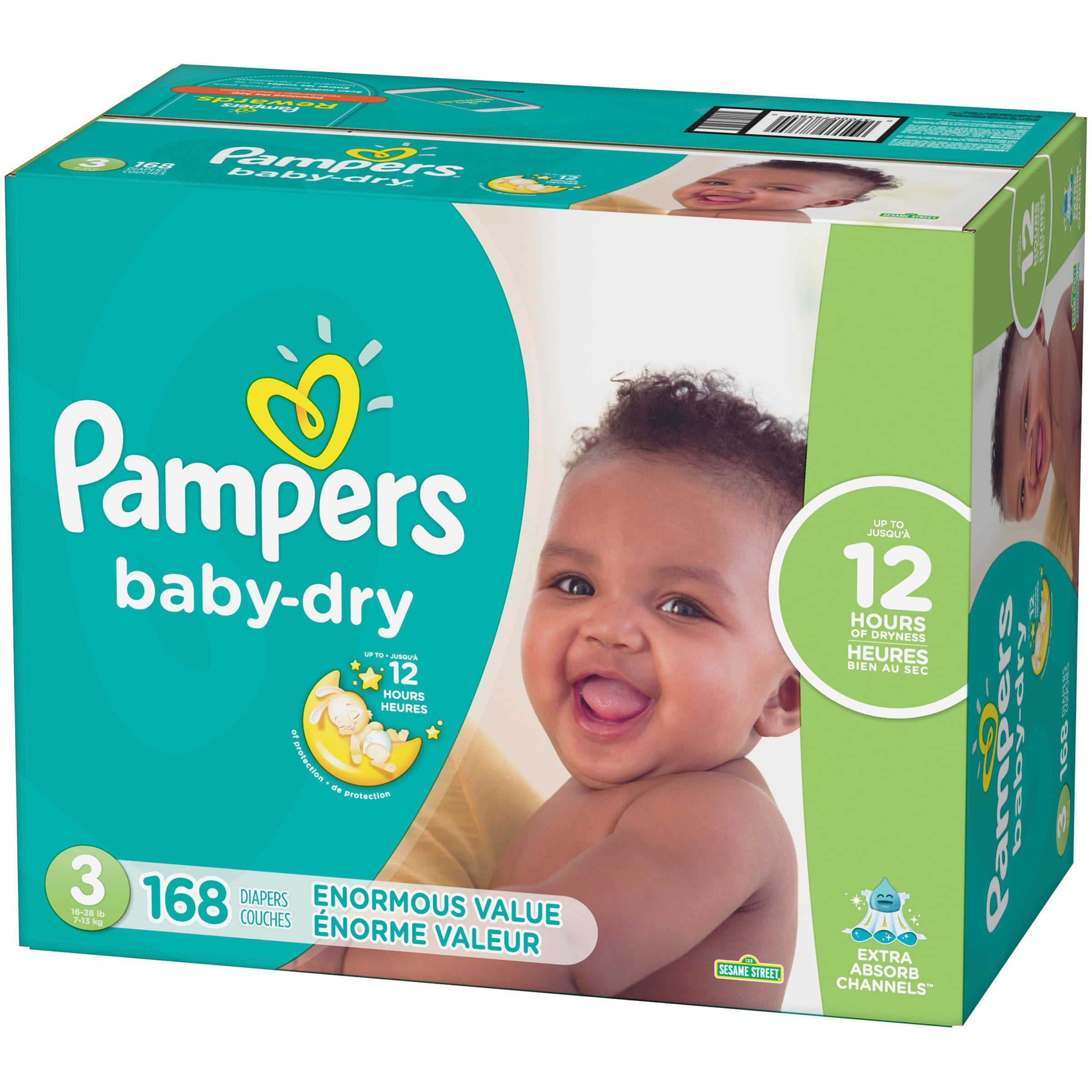 pampers baby dry 3 116sztuk