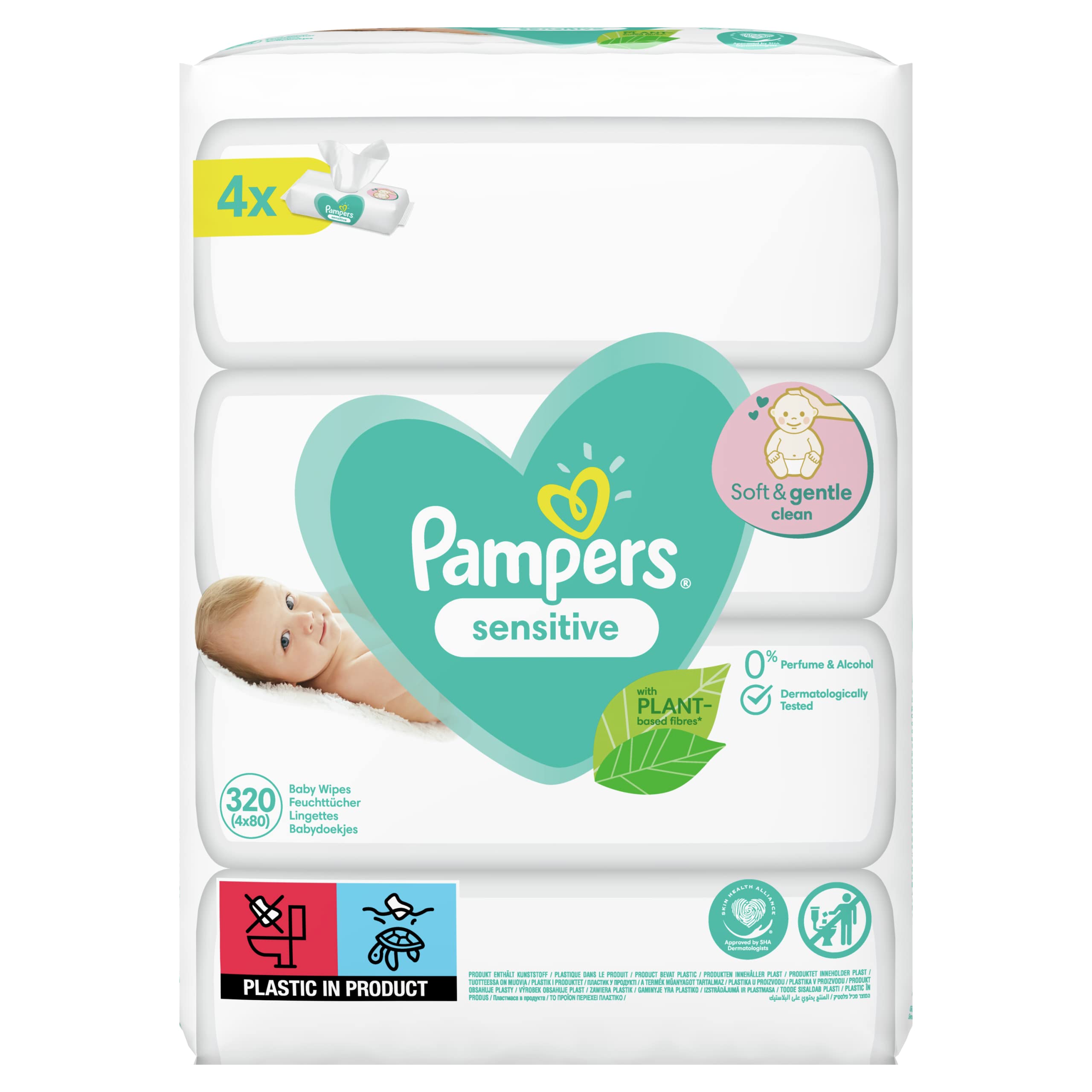 pampers sensitive s skład