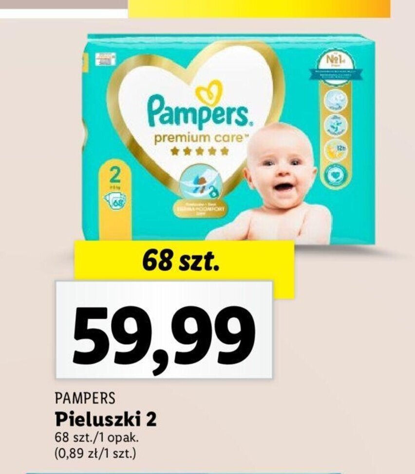 lidl pampersy pampers 2