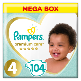 pampers premium care 4 box