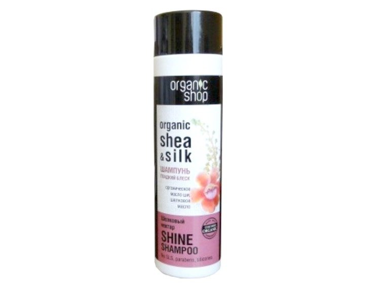 organic shop szampon do włosów jedwabny nektar 280 ml