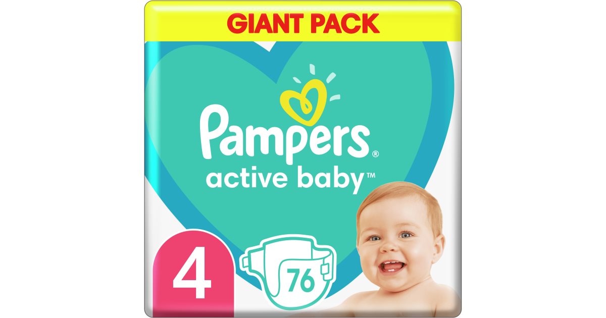 pampers active 4 cena