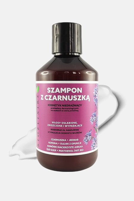 szampon z czarnuszki bioelixire