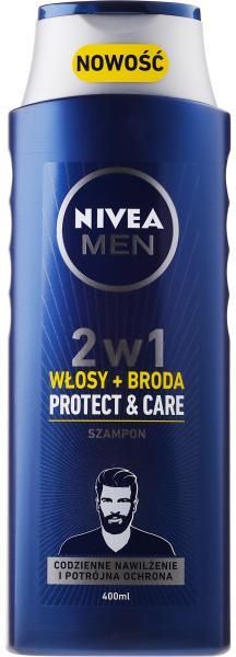 nivea szampon do włosów i brody