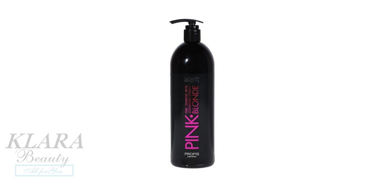 profis pink blonde szampon różowy truskawka 1000ml