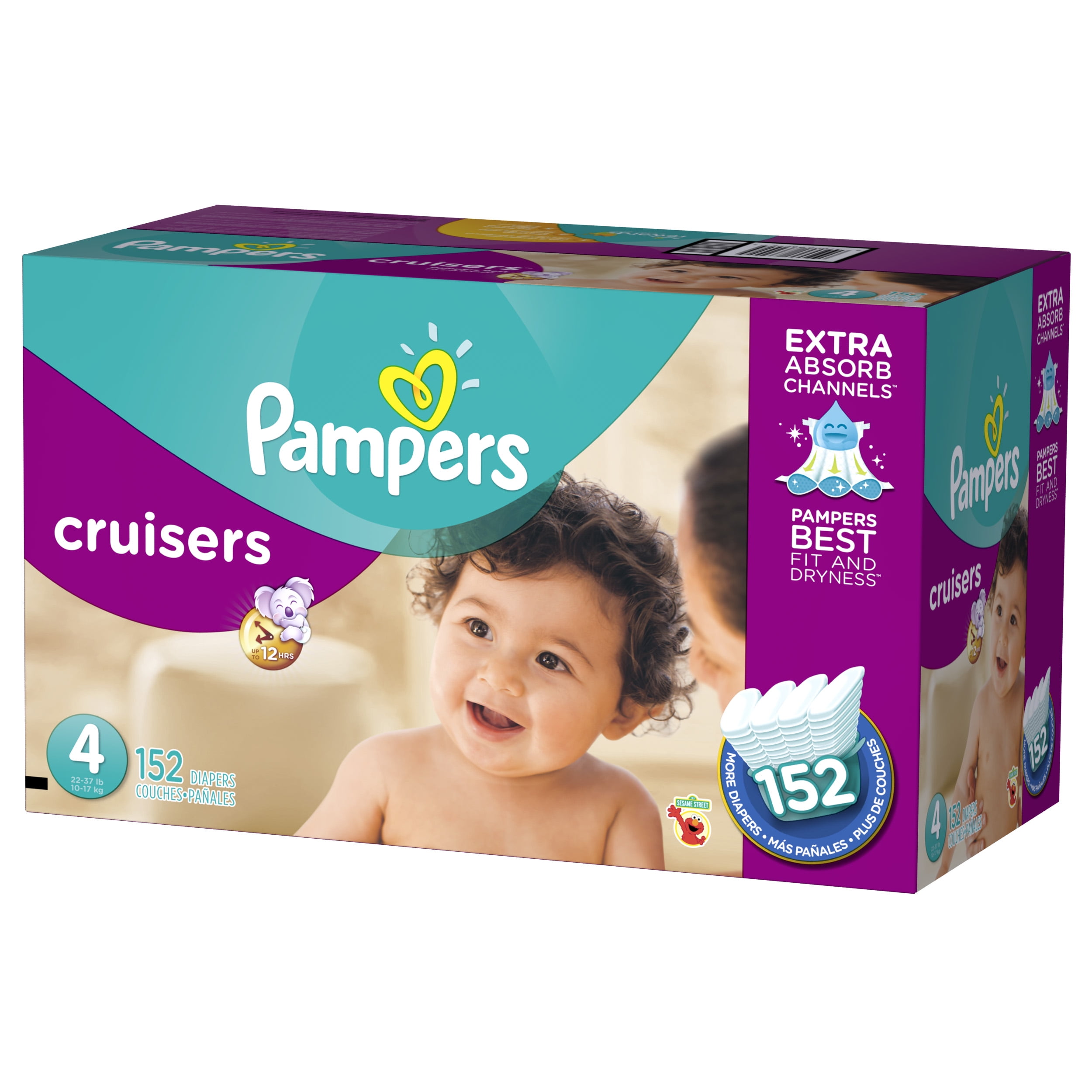 pampers 4+ 152 szt