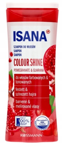 isana colour shine szampon do włosów połysk koloru