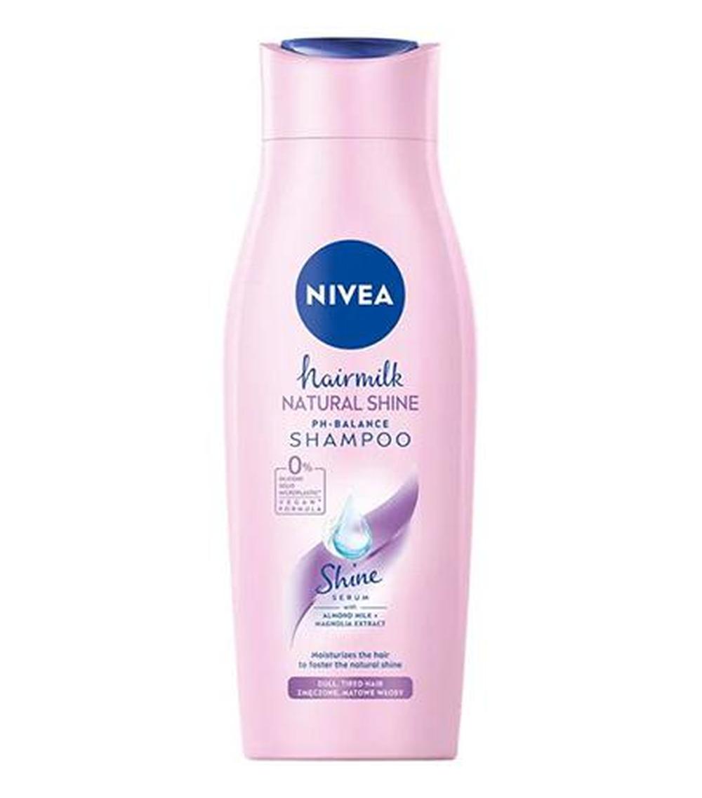 nivea hair milk szampon skład