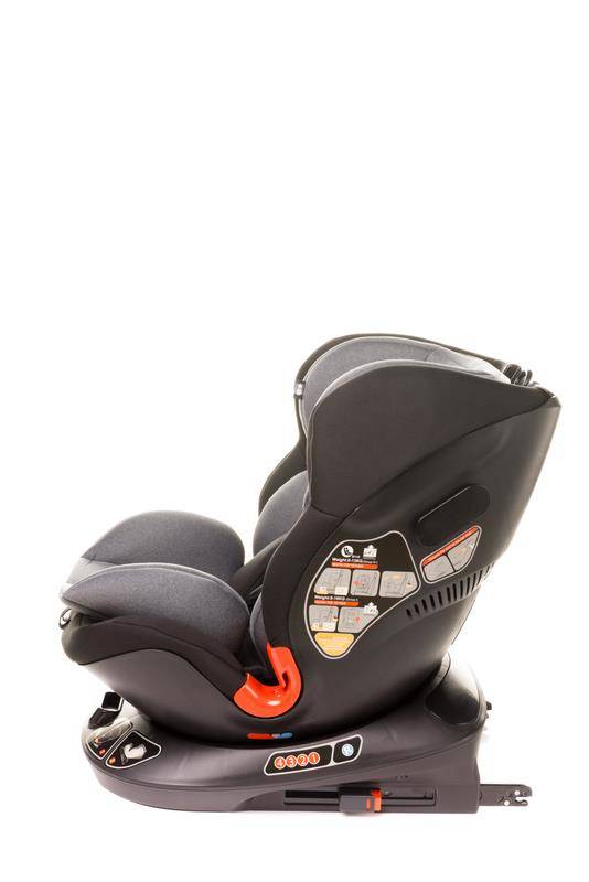 4Baby Space-Fix Czerwony Fotelik samochodowy dla dziecka 0-36kg