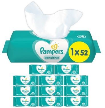 pampers paczka chusteczek