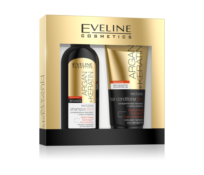 eveline argan keratin szampon