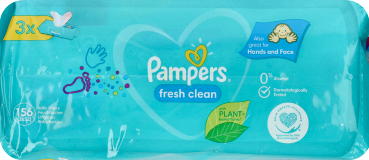 pampers chusteczki fresh clean rossmann