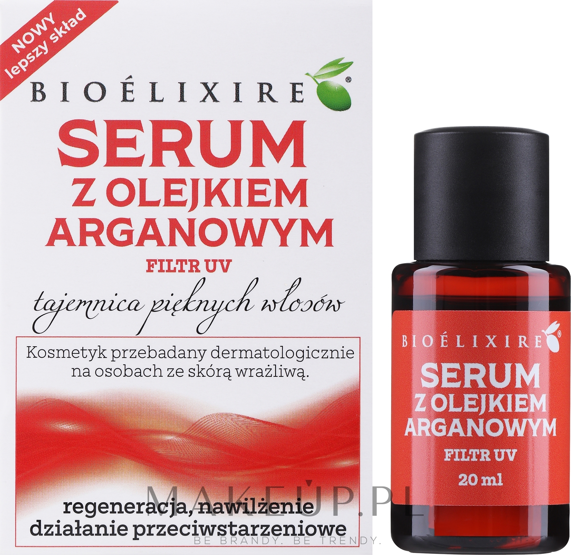 bioelixire argan oil serum olejek arganowy do włosów 20ml