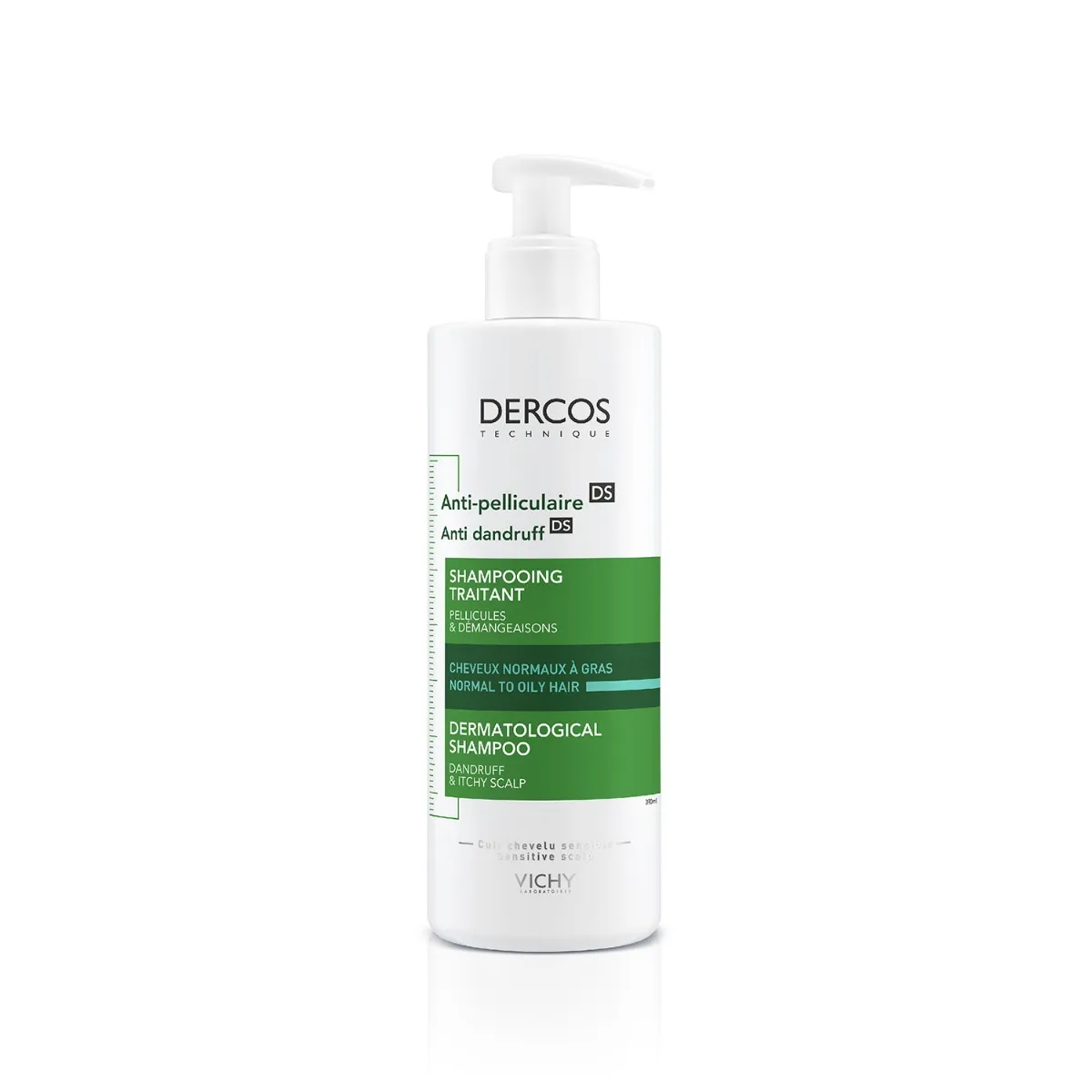 vichy dercos szampon przeciwłupieżowy 390ml