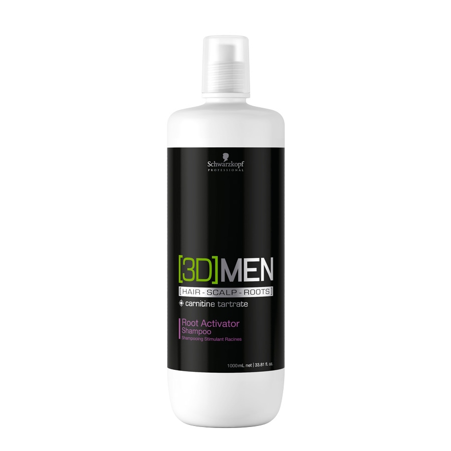 schwarzkopf 3dmen szampon na porost włosów dla mężczyzn 1000ml