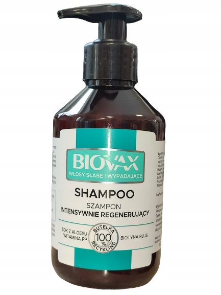 biovax szampon przeciw wypadaniu aloes