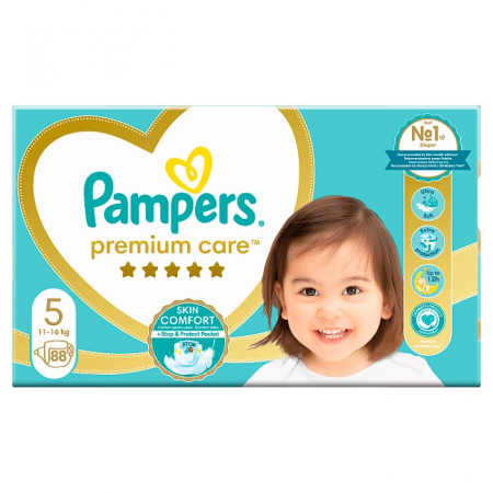 pampers premium care 1 new baby pieluchy 88szt pieluszki