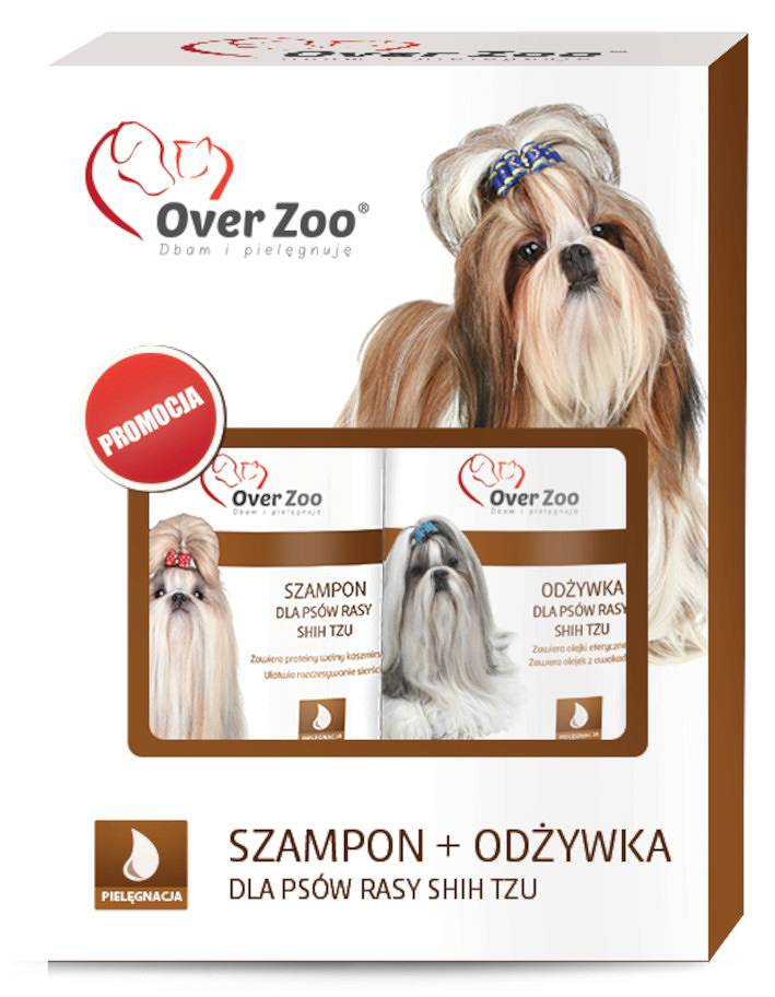 over zoo zestaw szampon dla shih tzu