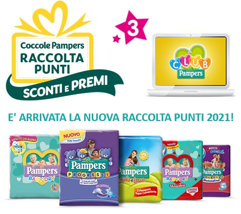 pampers raccolta punti