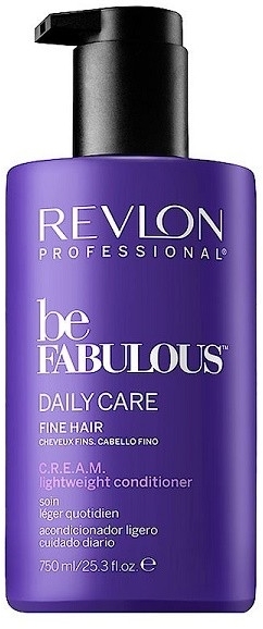 revlon be fabulous odżywka do cienkich włosów 750ml