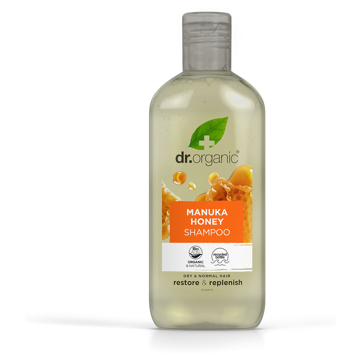 dr organic szampon z mleczkeim pszczelim