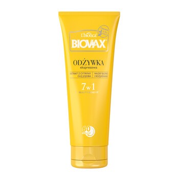 biovax odżywka do włosów na końce włosów blond