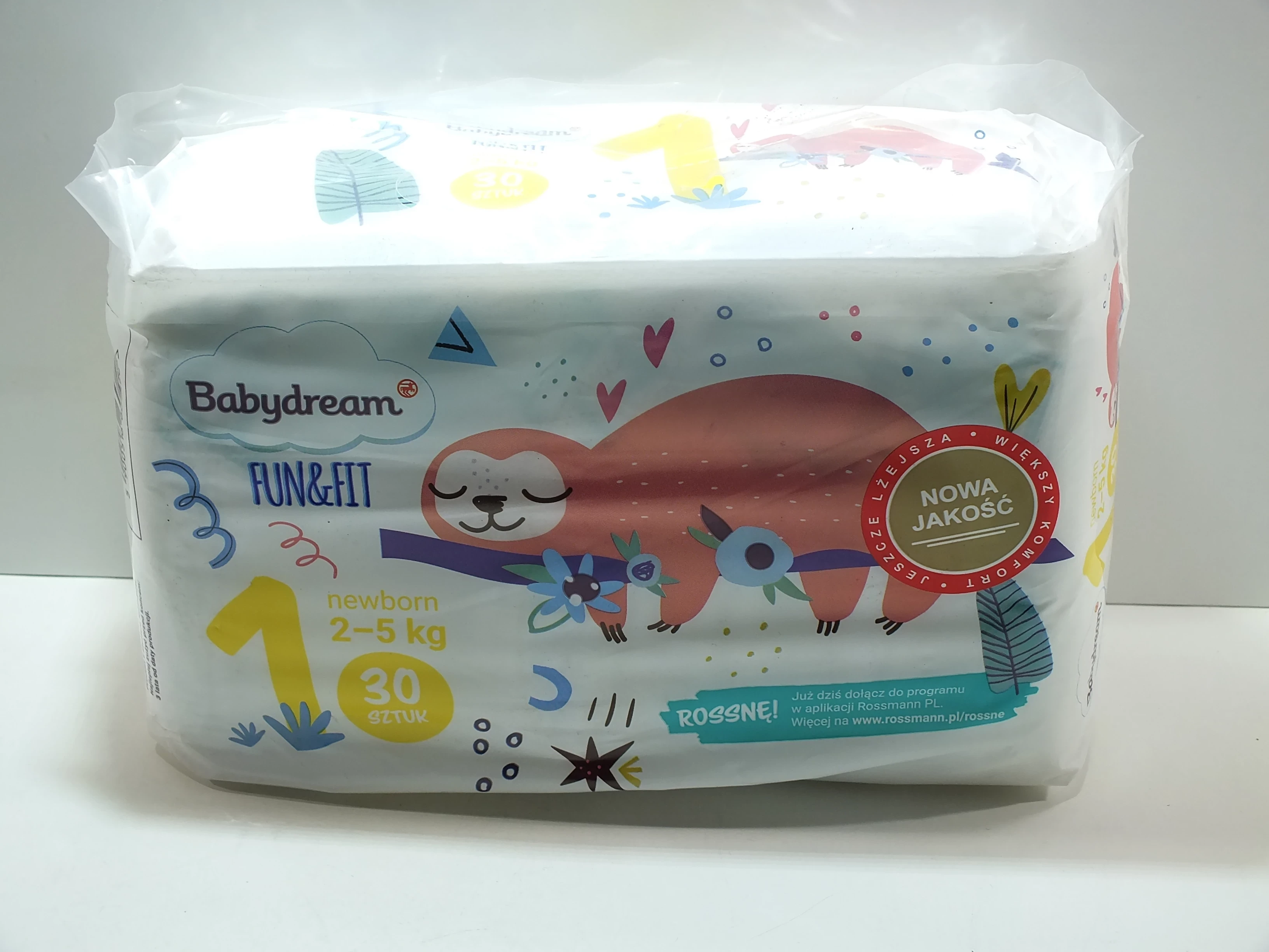 pieluchi jednorazowe baby dream newborn