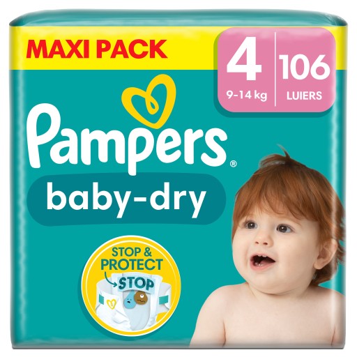 pampers 4 106 sztuk