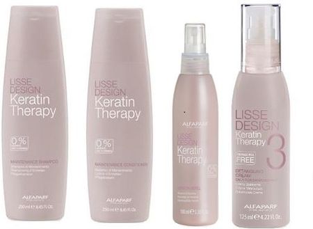 szampon i odżywka po keratynowym prostowaniu 1000ml keratin therapy