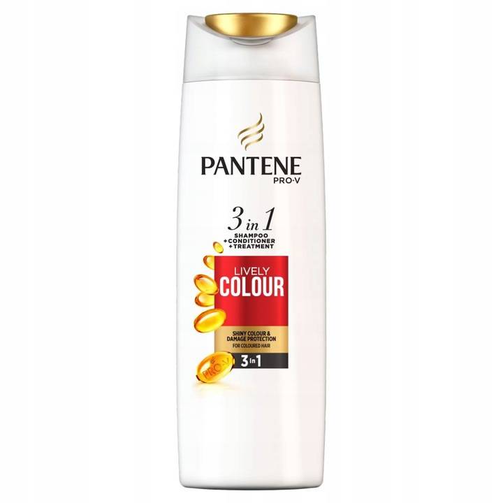 pantene szampon 3w1 kolory mozna uzyc do wlosow nie farbowanych