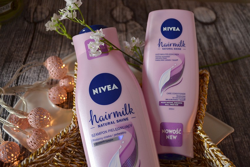 nivea hairmilk szampon recenzja