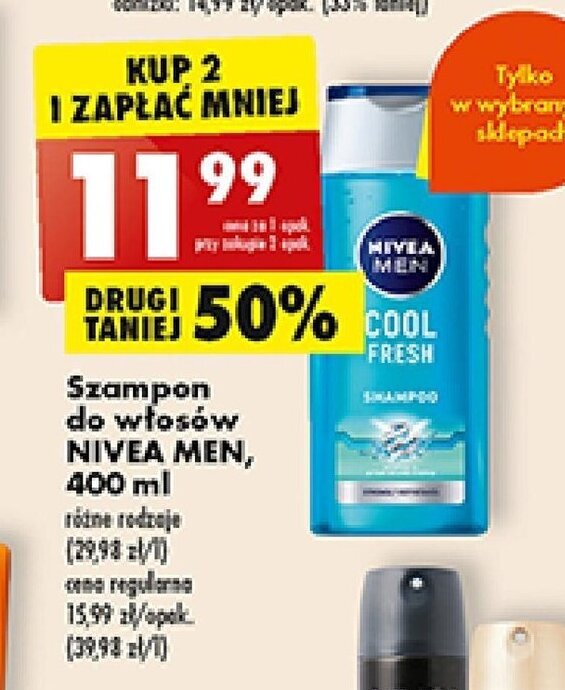 biedronka szampon nivea