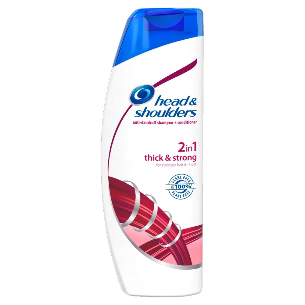 head&shoulders szampon 2w1 z odżywką przeciwłupieżowy thick&strong