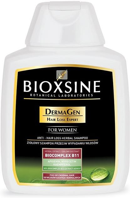 bioxsine dermagen women szampon ziołowy przeciw wypadaniu włosów opinie