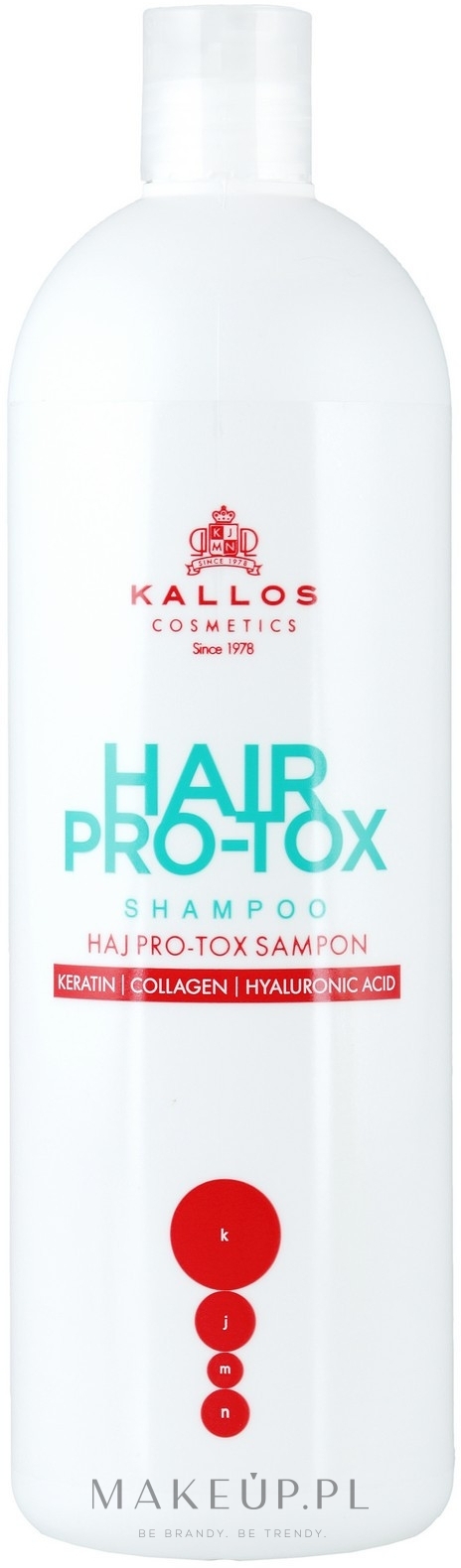 kallos szampon do włosów hair pro