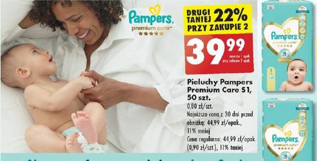 radom biedrnka pieluchy pampers